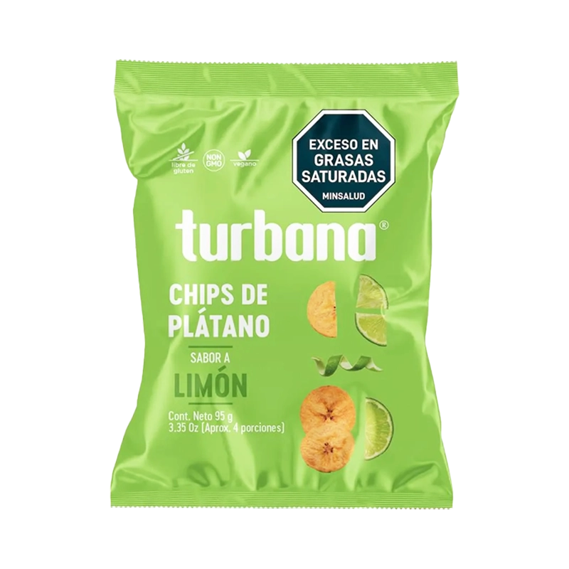 PLATANITO LIMON TURBANA X 95 GR